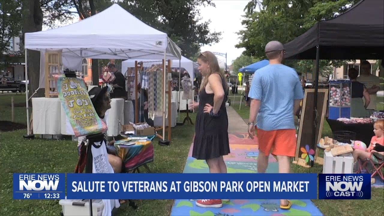 Gibson Park Open Market Honors Veterans