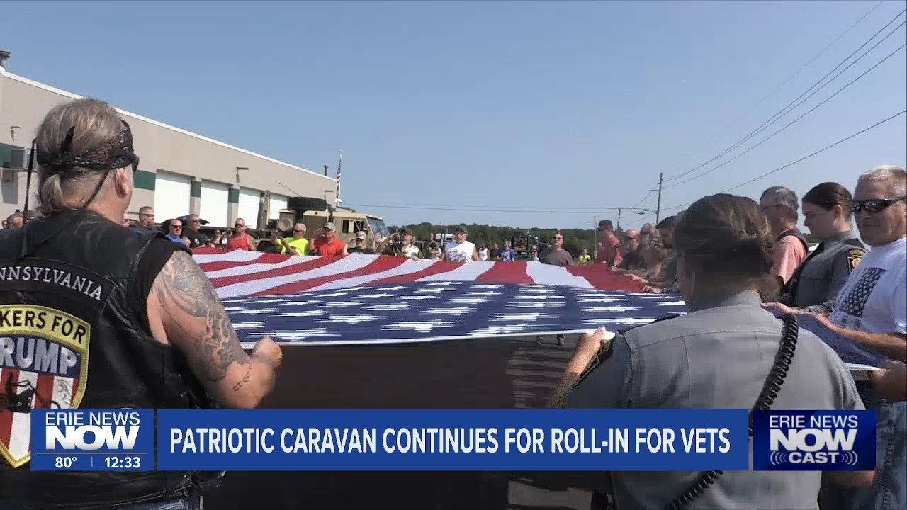 Patriotic Parade Kicks off Roll In Vets