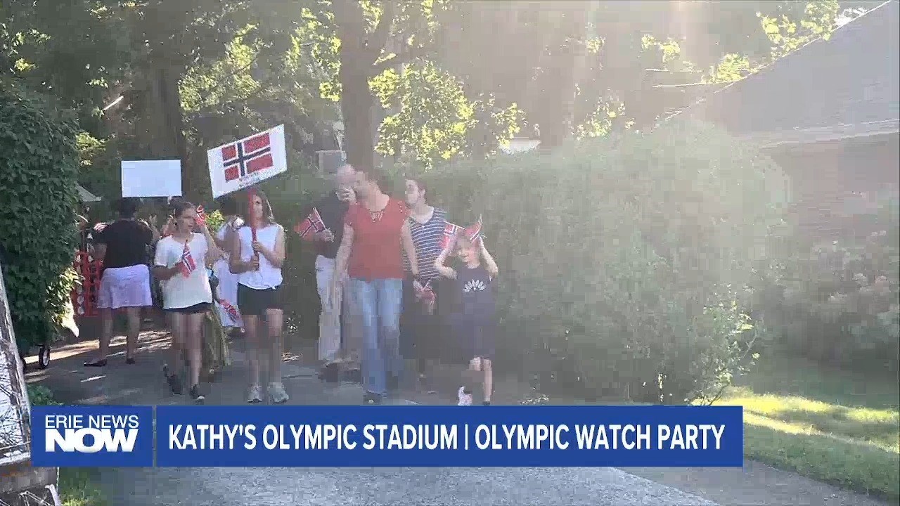 Kathy's Olympic Stadium | Olympic Watch Party