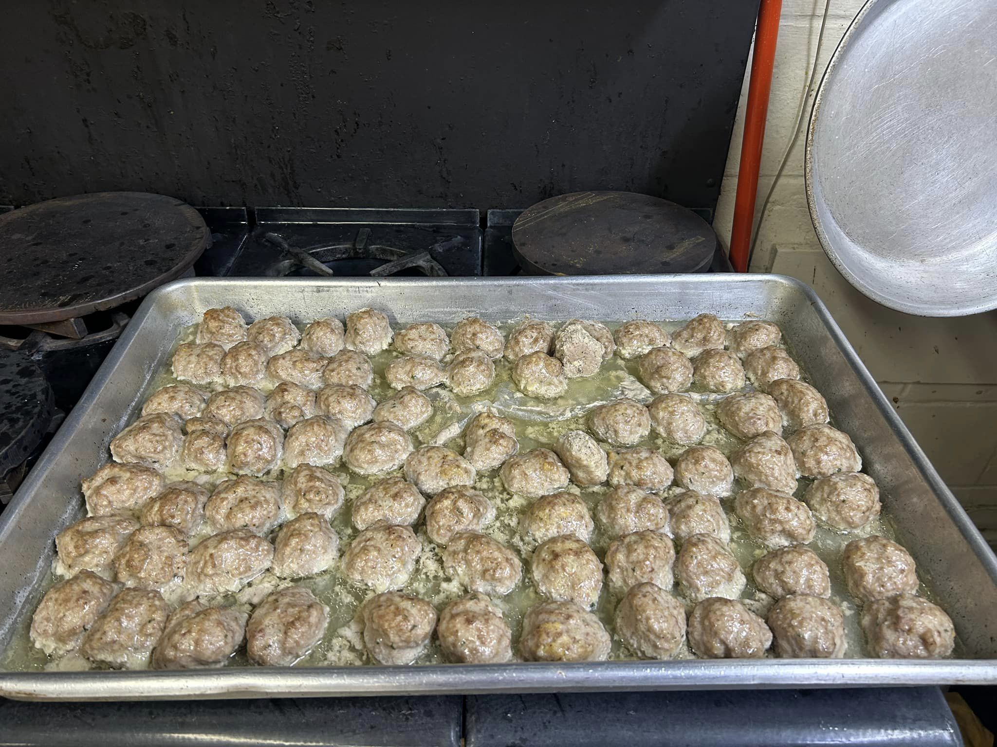 Volunteers Make Meatballs Ahead of St. Paul's Italian Festival