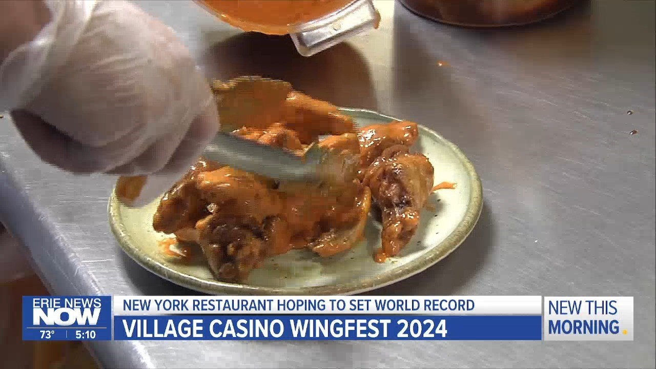 Village Casino Looks to Break World Record during WingFest 2024