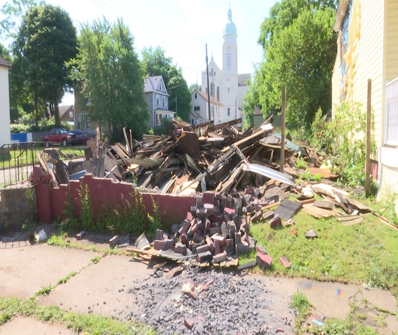 E. 25th Street Home in Rubble After House Fire Erie News Now WICU