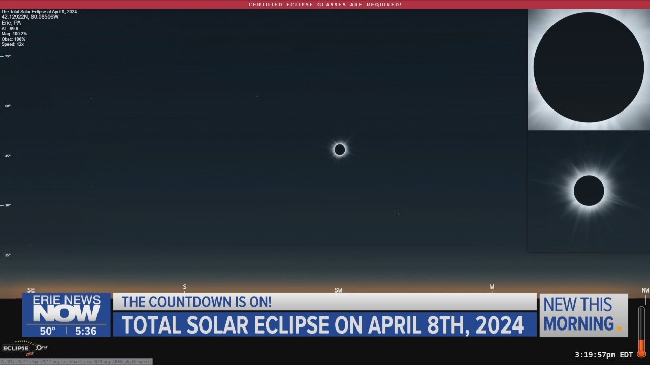 Total Solar Eclipse Anticipation Begins Erie News Now WICU and WSEE