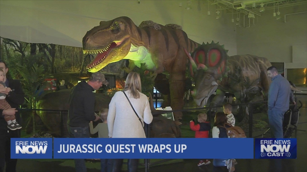 Jurassic Quest Wraps Up in Erie Erie News Now WICU and WSEE in Erie, PA