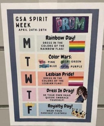 spirit week poster ideas