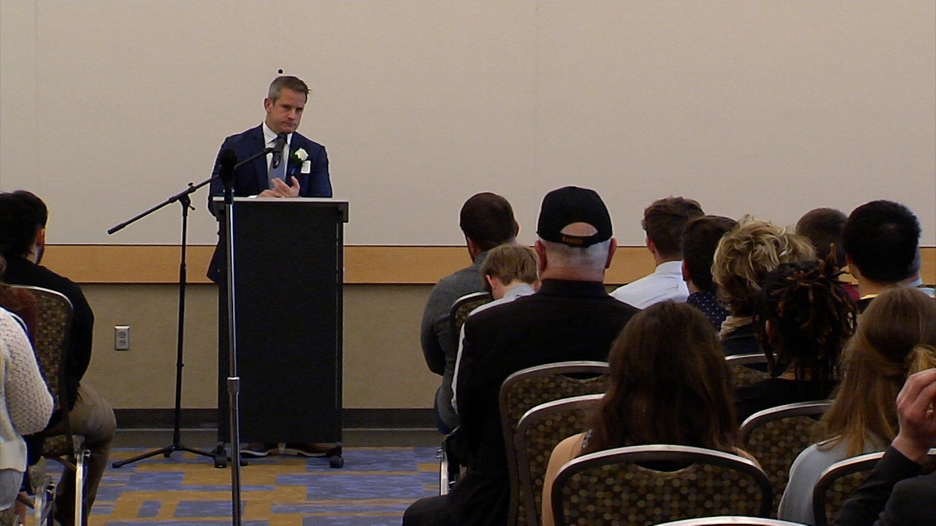 Rep. Adam Kinzinger Addresses Erie County Bar Association Law Day