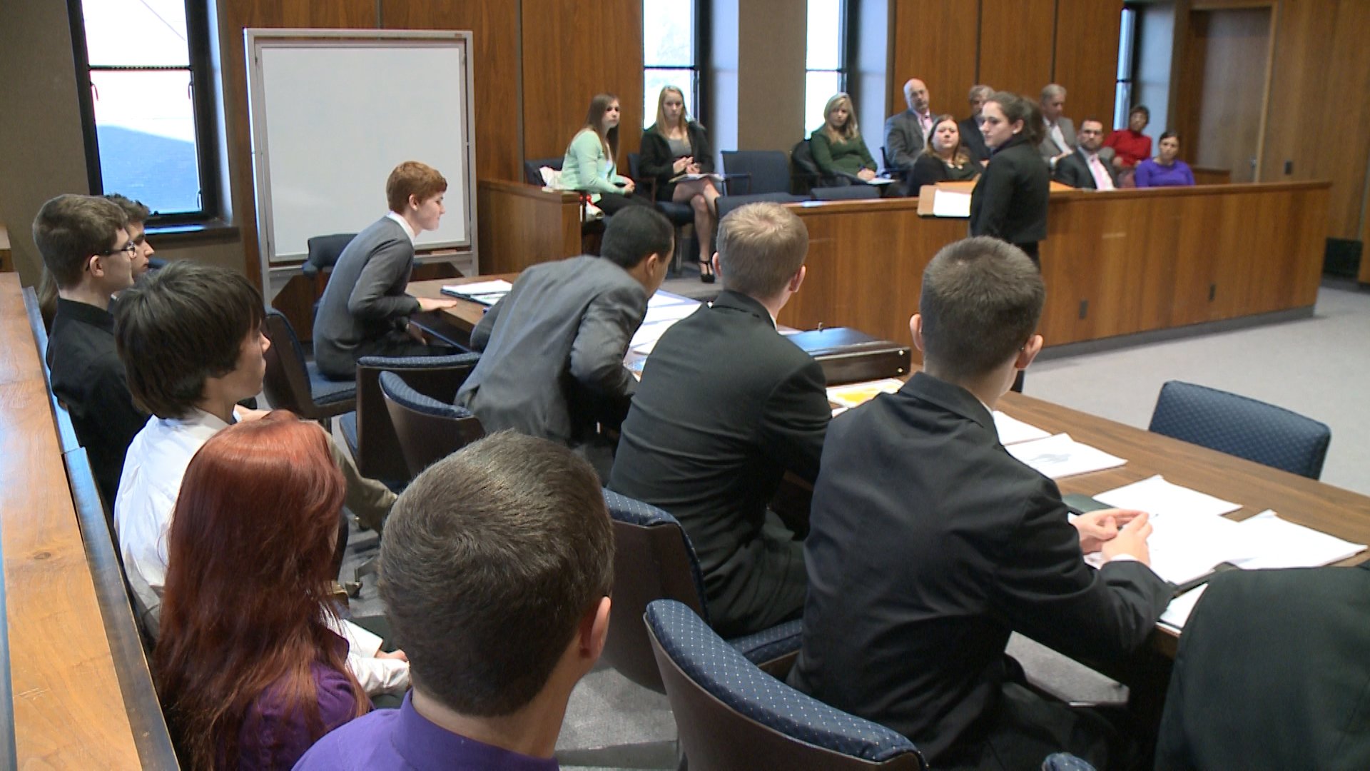 Mock Trial Teams Compete in Real Courtroom Erie News Now WICU and