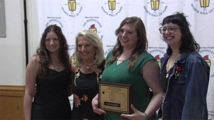 Former Erie News Now Sports Director Gary Drapcho Inducted into Metro Erie Hall of Fame Erie