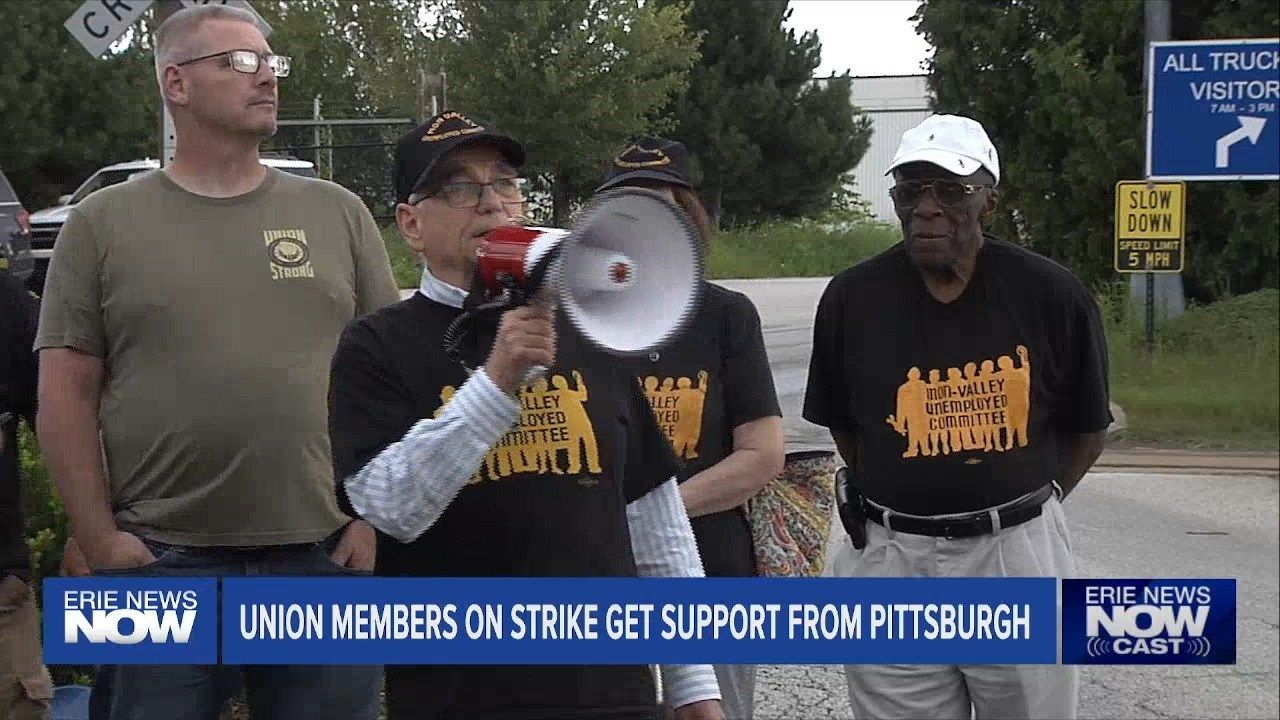 Union Members Get Support on the Picket Lines Erie News Now WICU