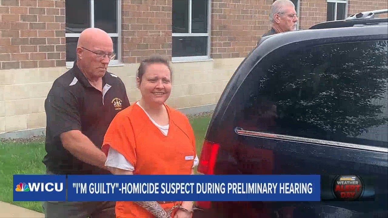 Homicide Suspect says "I'm Guilty" during Preliminary Hearing Erie