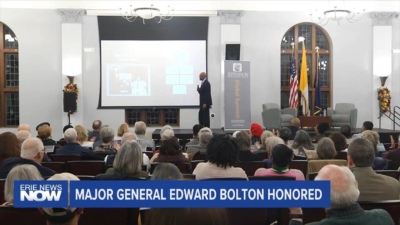 Major General Honored During JES Summit Erie News Now WICU and WSEE