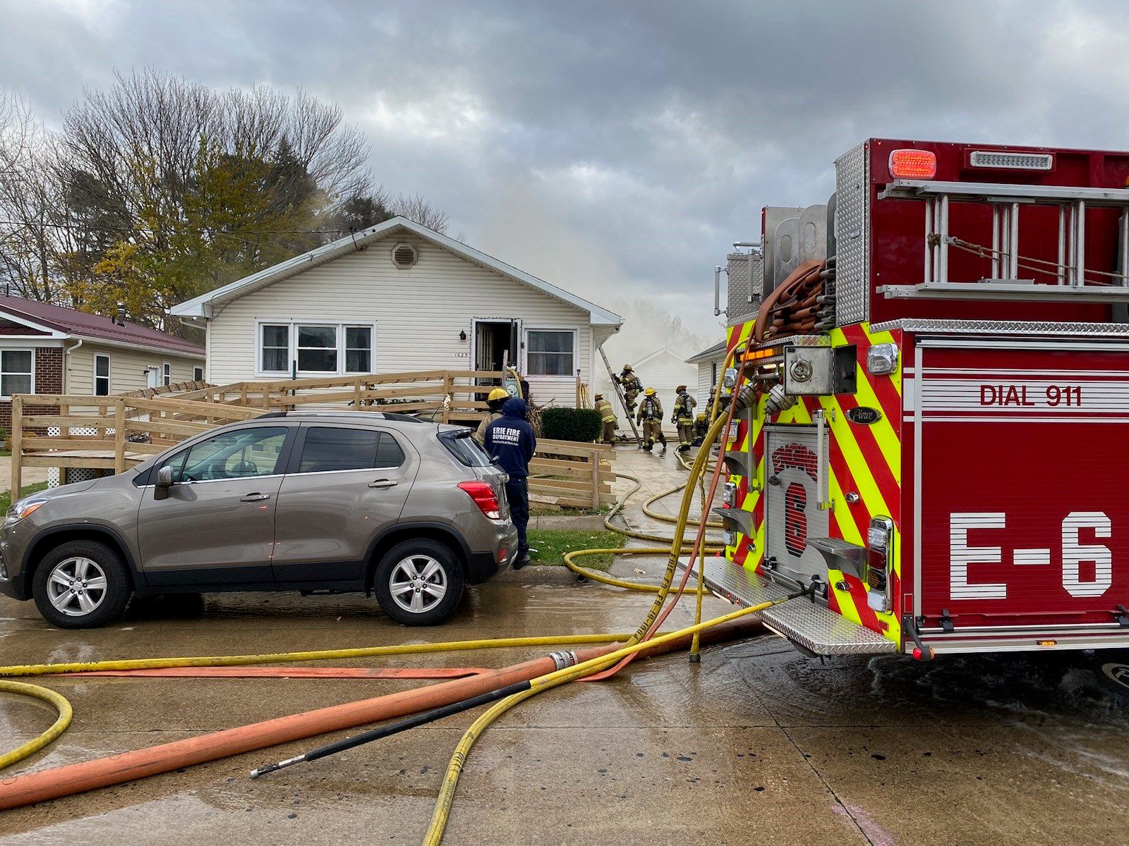 Fire Breaks out in Shed, Spreads to House in West Erie Erie News Now