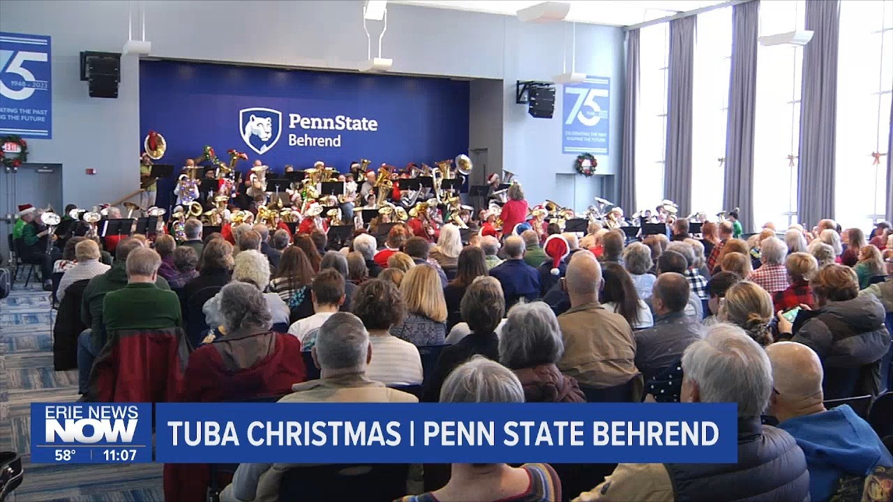 Tuba Christmas Returns to Penn State Behrend Erie News Now WICU and