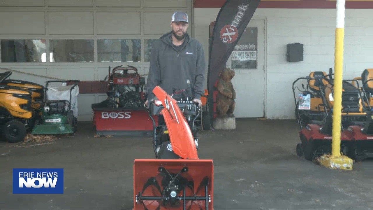 How Warm Weather Affects Local Snow Blower Sales Erie News Now WICU and WSEE in Erie, PA