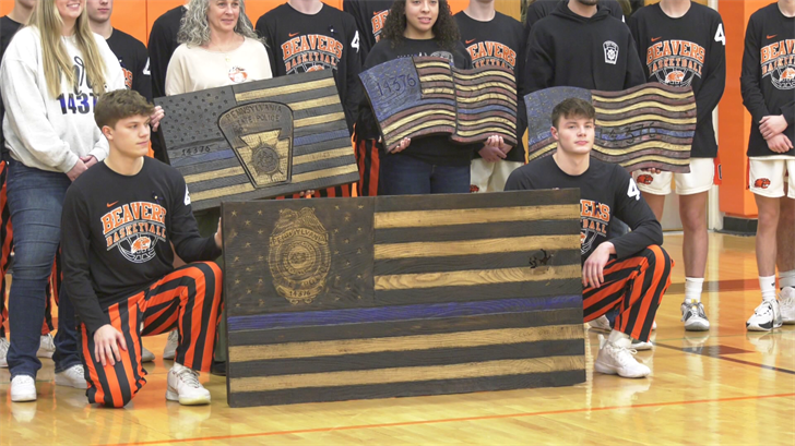 Corry High School Basketball Team Raised Over $3k For Trooper Rougeau 