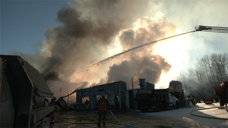 Crews Battle Early Morning Fire At Upper Peach Street Business - Erie ...