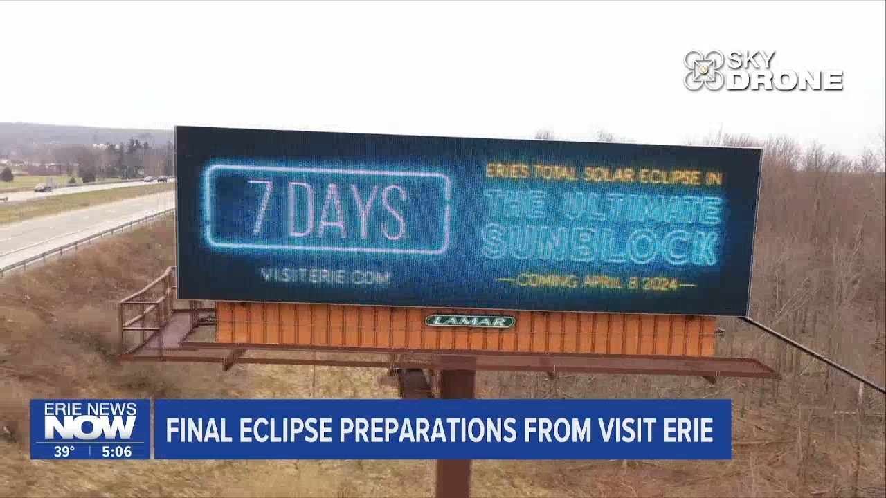 Final Eclipse Preparations from VisitErie - Erie News Now | WICU and ...