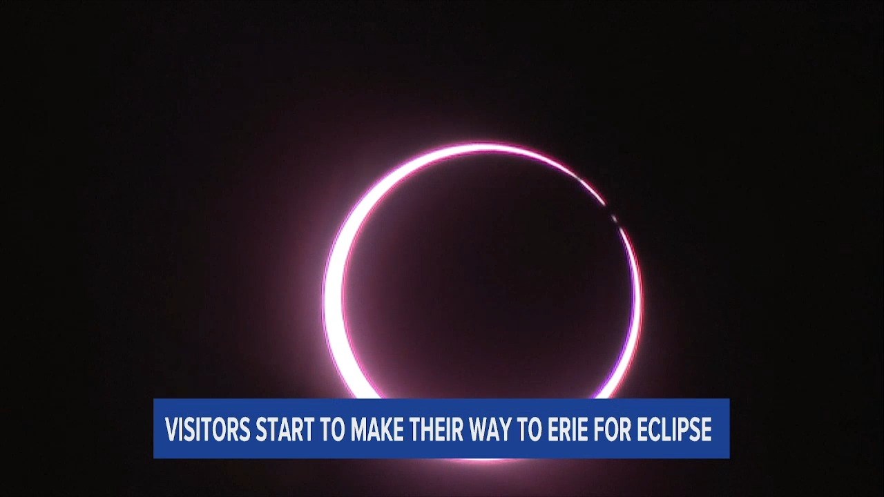 Visitors Make Their Way to Erie for Eclipse - Erie News Now | WICU and ...