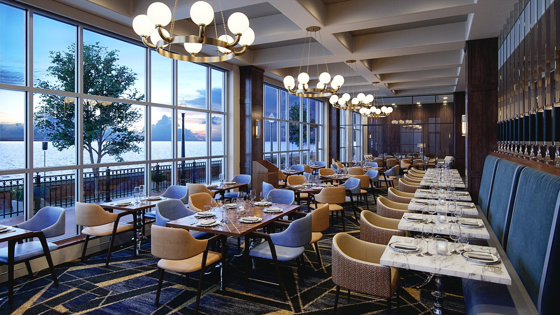 Sheraton Erie Bayfront Hotel Unveils New Restaurant, Two45 Water - Erie ...