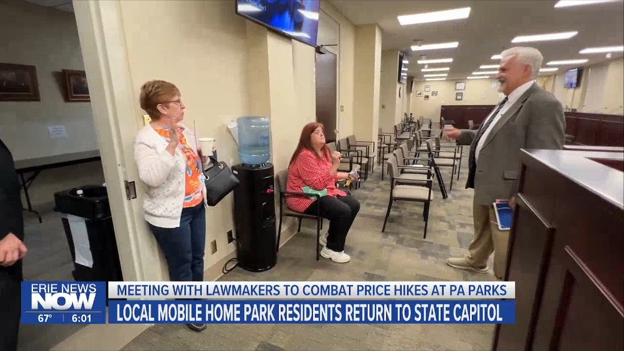 Local Mobile Home Park Residents Return to State Capitol - Erie News ...
