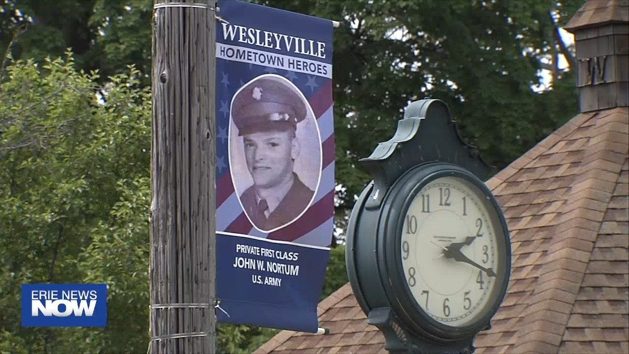 Wesleyville Honors Local Veterans with Military Banners Erie News Now