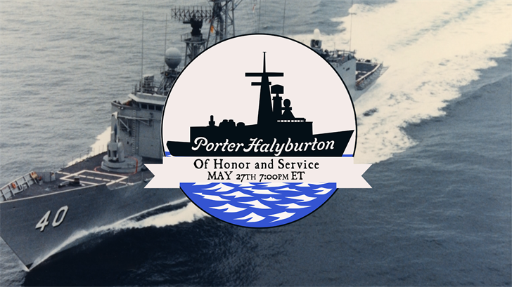 WATCH LIVE: Porter Halyburton - of Honor and Service - Erie News Now