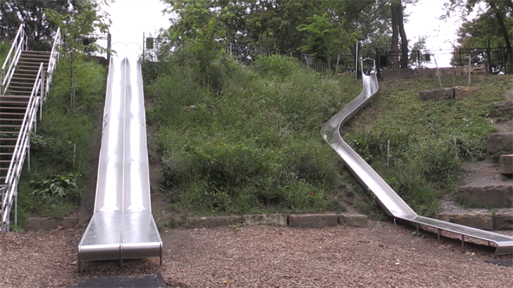 Lake Erie Arboretum Temporarily Closes Slides at Frontier Park - Erie ...