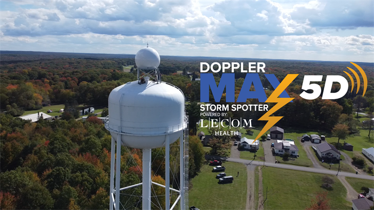 Doppler Max 5D Storm Spotter Powered by LECOM Health