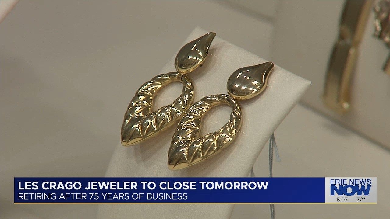 Les Crago Jewelers Closes Its Doors After 75 Years of Serving Erie